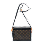 Shoulder Bag Solar Ray Soft Trunk Brown Monogram Canvas
