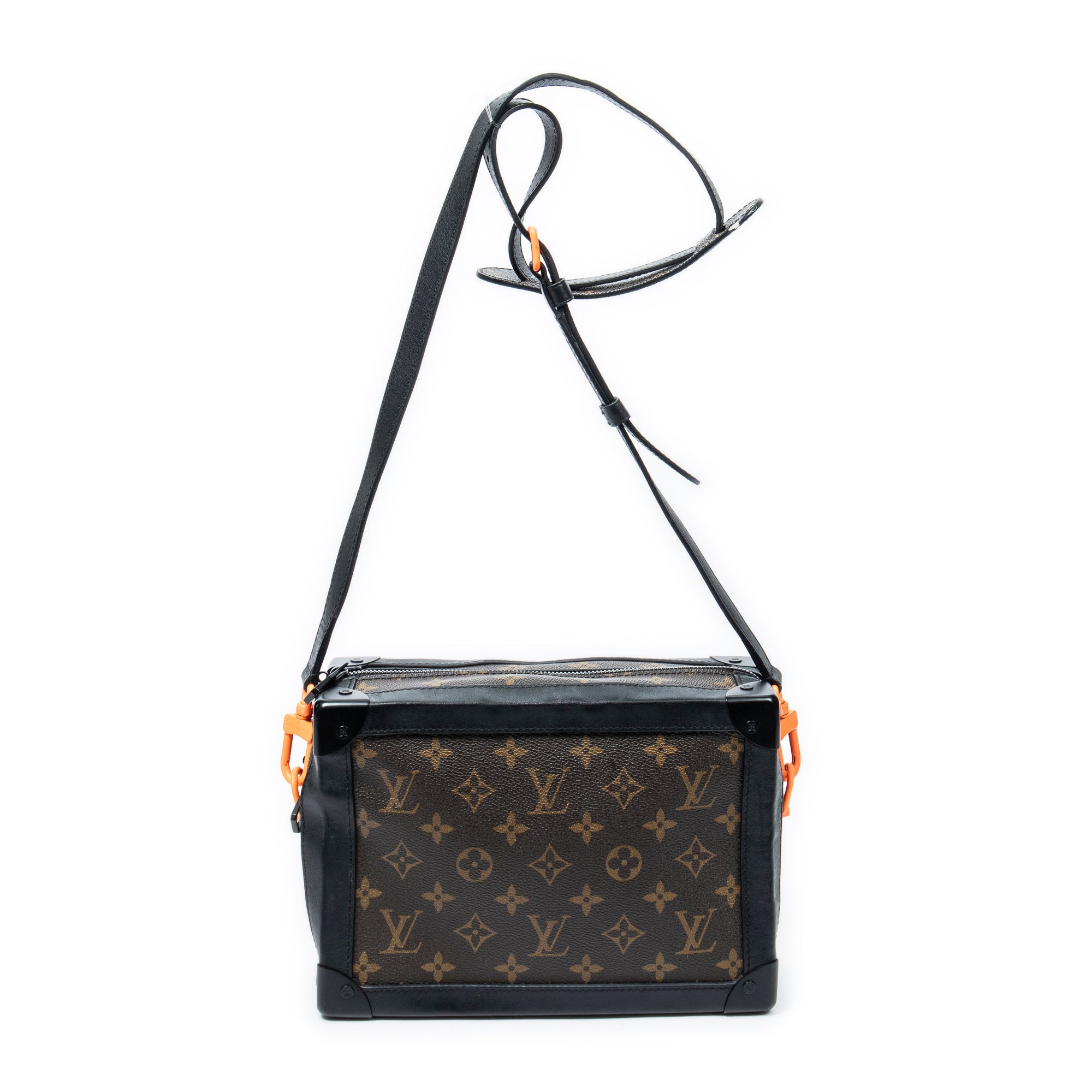 Shoulder Bag Solar Ray Soft Trunk Brown Monogram Canvas