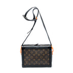 Shoulder Bag Solar Ray Soft Trunk Brown Monogram Canvas