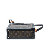 Shoulder Bag Solar Ray Soft Trunk Brown Monogram Canvas
