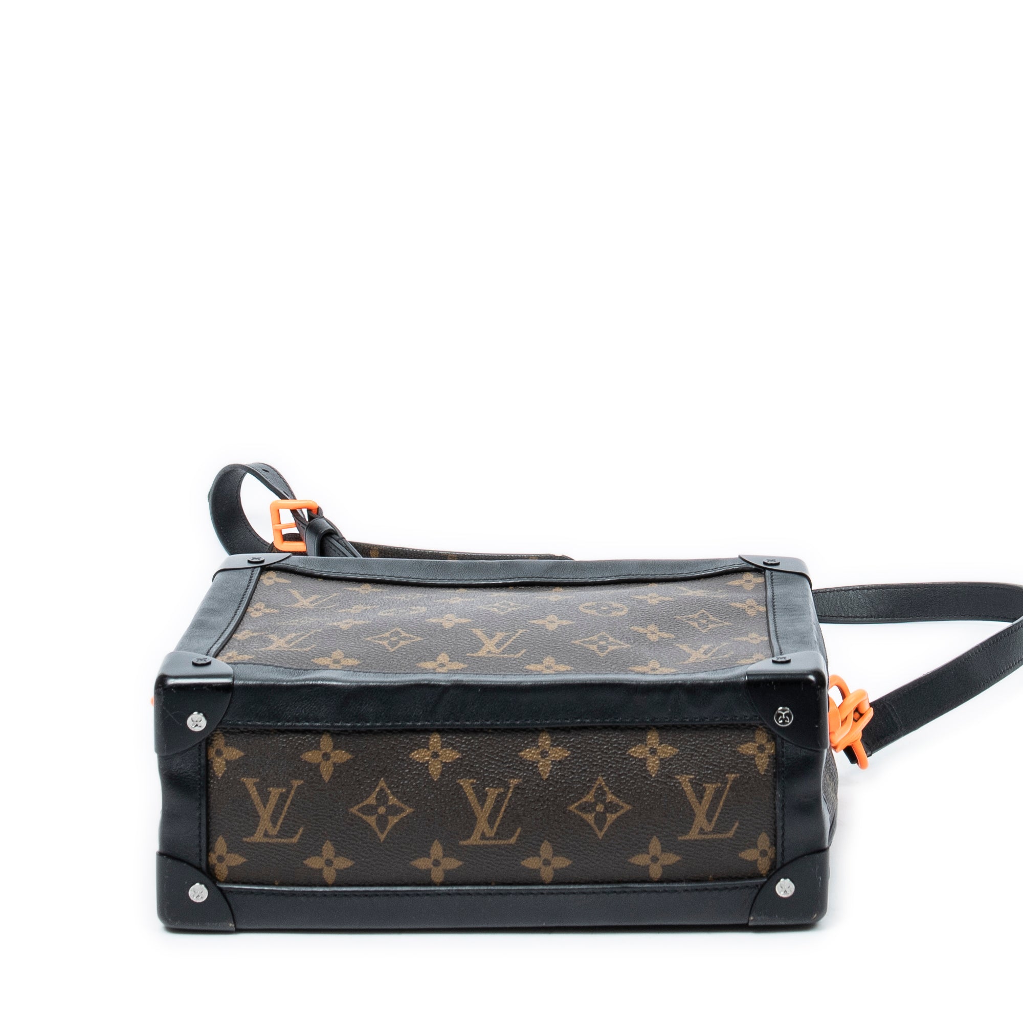 Shoulder Bag Solar Ray Soft Trunk Brown Monogram Canvas