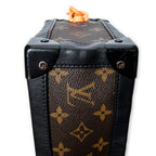 Shoulder Bag Solar Ray Soft Trunk Brown Monogram Canvas