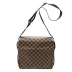Shoulder Bag Naviglio Brown Damier Ebene
