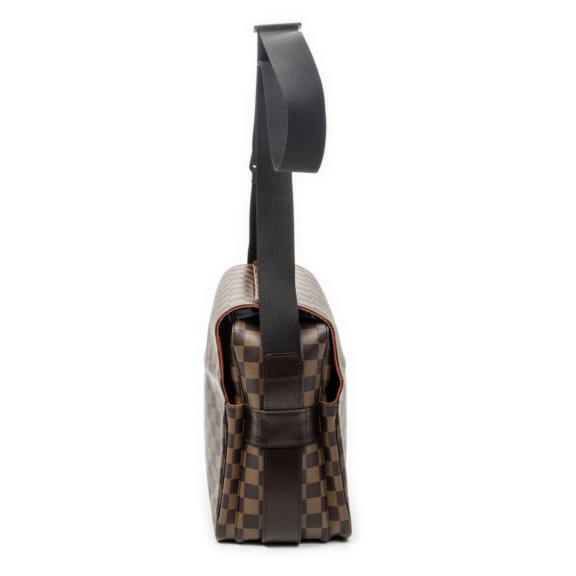 Shoulder Bag Naviglio Brown Damier Ebene