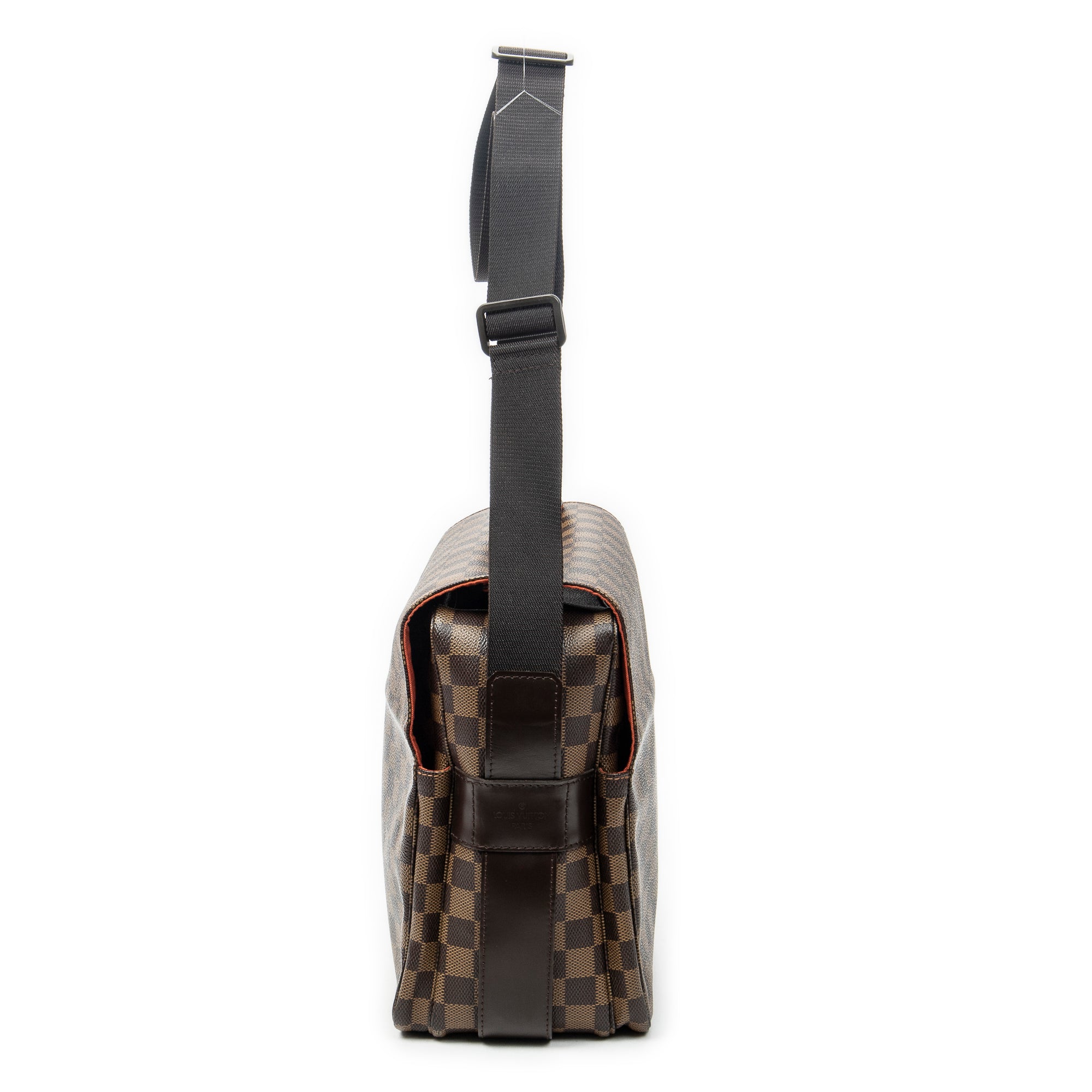 Shoulder Bag Naviglio Brown Damier Ebene