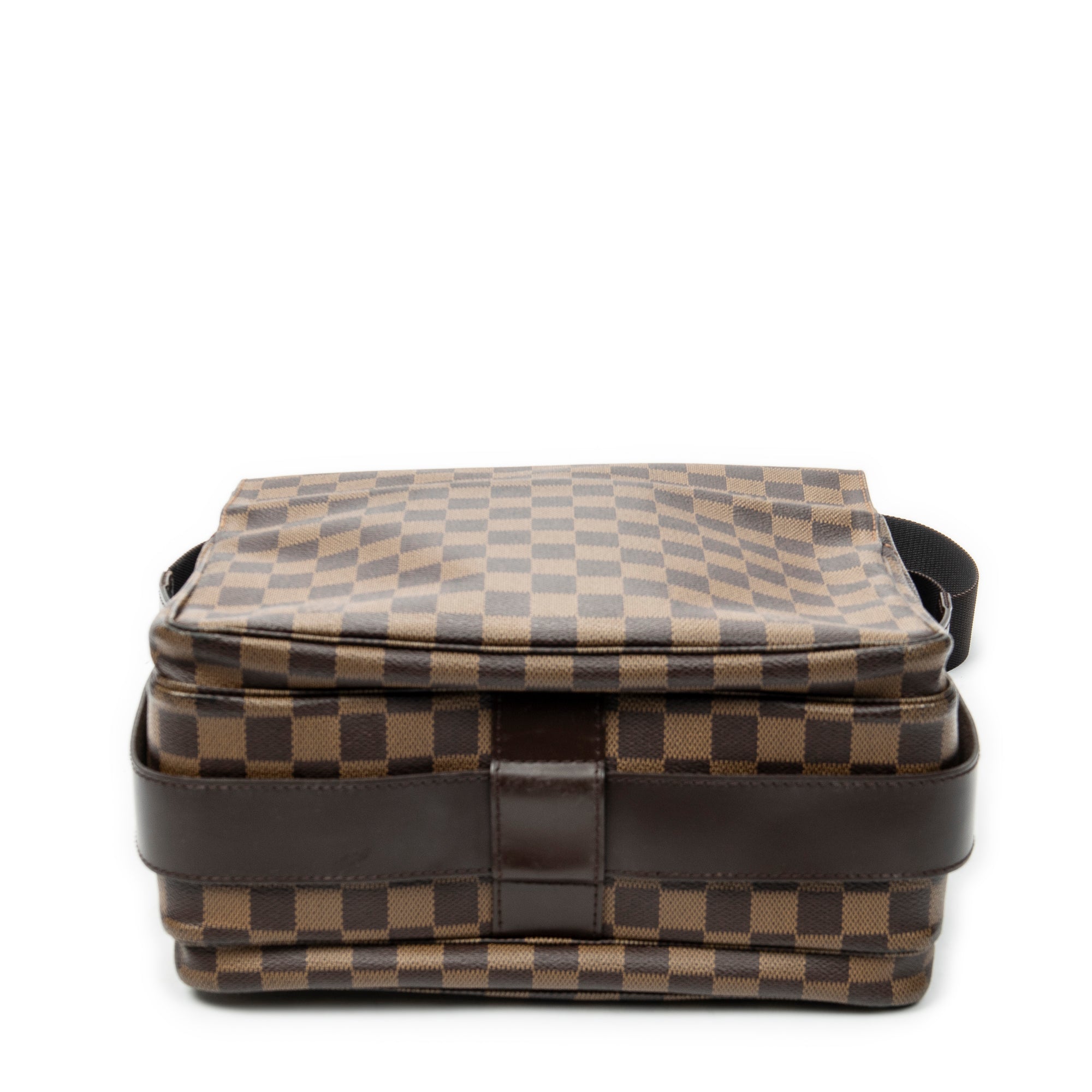 Shoulder Bag Naviglio Brown Damier Ebene