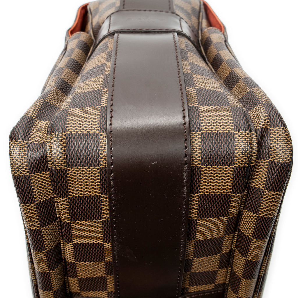 Shoulder Bag Naviglio Brown Damier Ebene