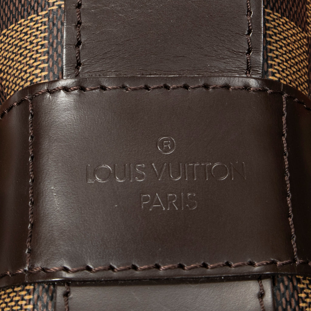 Shoulder Bag Naviglio Brown Damier Ebene