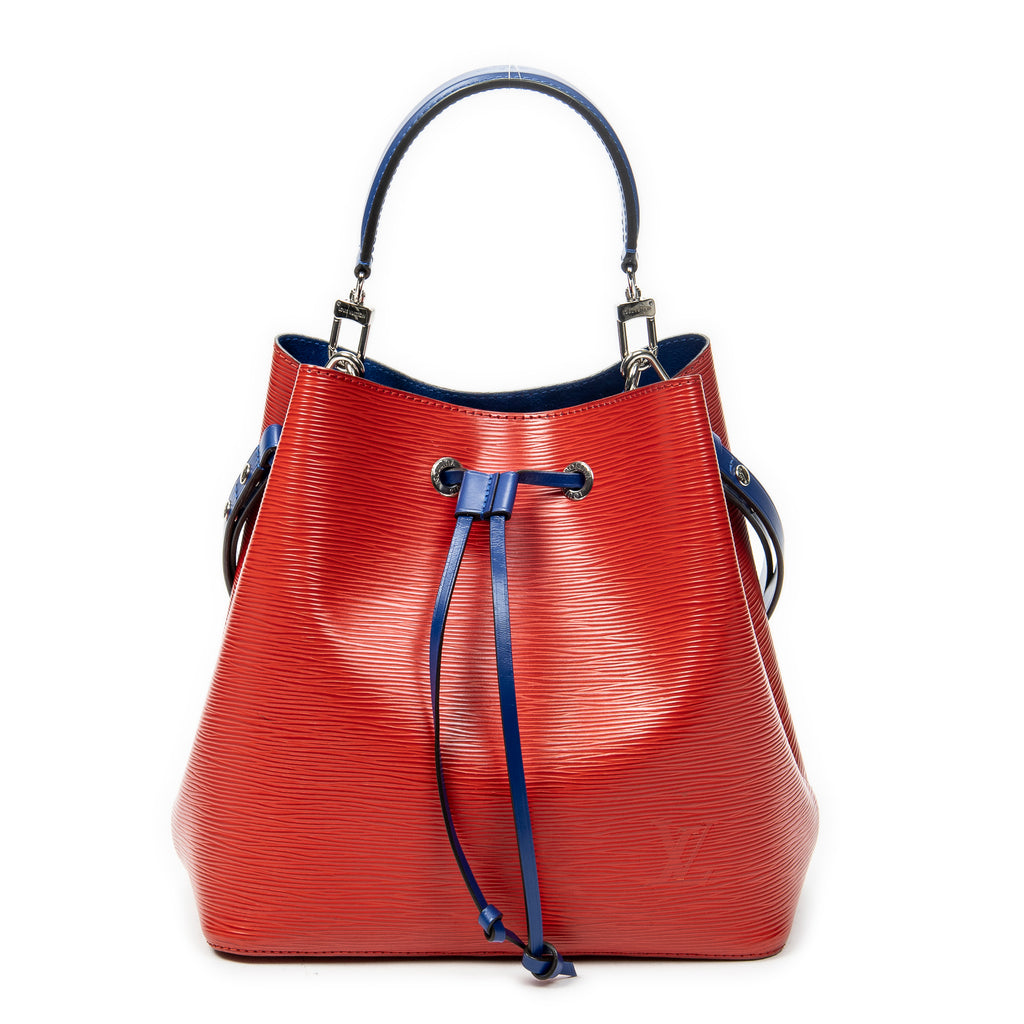 Shoulder Bag Neonoe Bicolor MM Red Epi