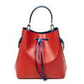Shoulder Bag Neonoe Bicolor MM Red Epi