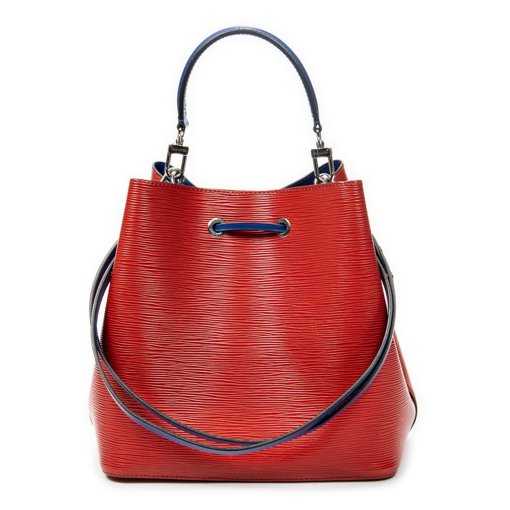 Shoulder Bag Neonoe Bicolor MM Red Epi