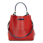 Shoulder Bag Neonoe Bicolor MM Red Epi