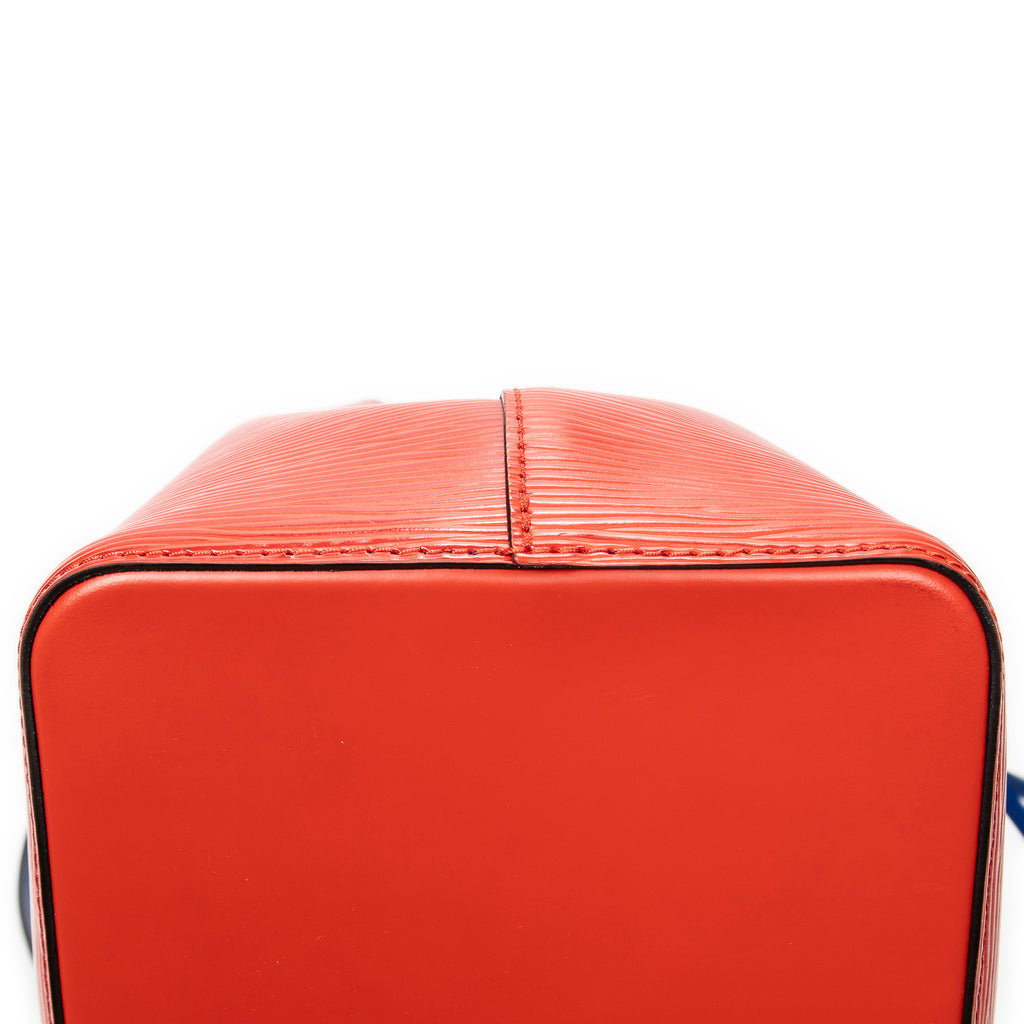 Shoulder Bag Neonoe Bicolor MM Red Epi