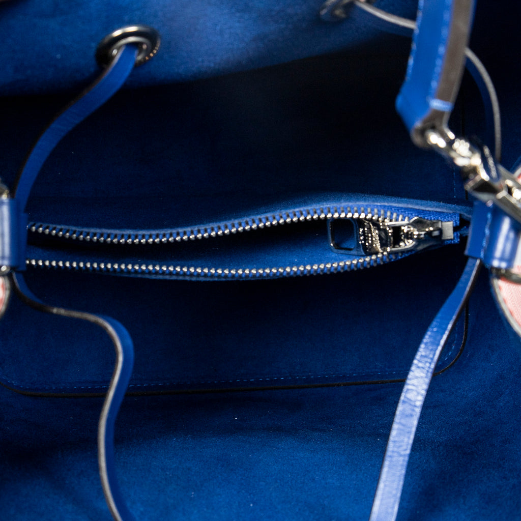 Shoulder Bag Neonoe Bicolor MM Red Epi