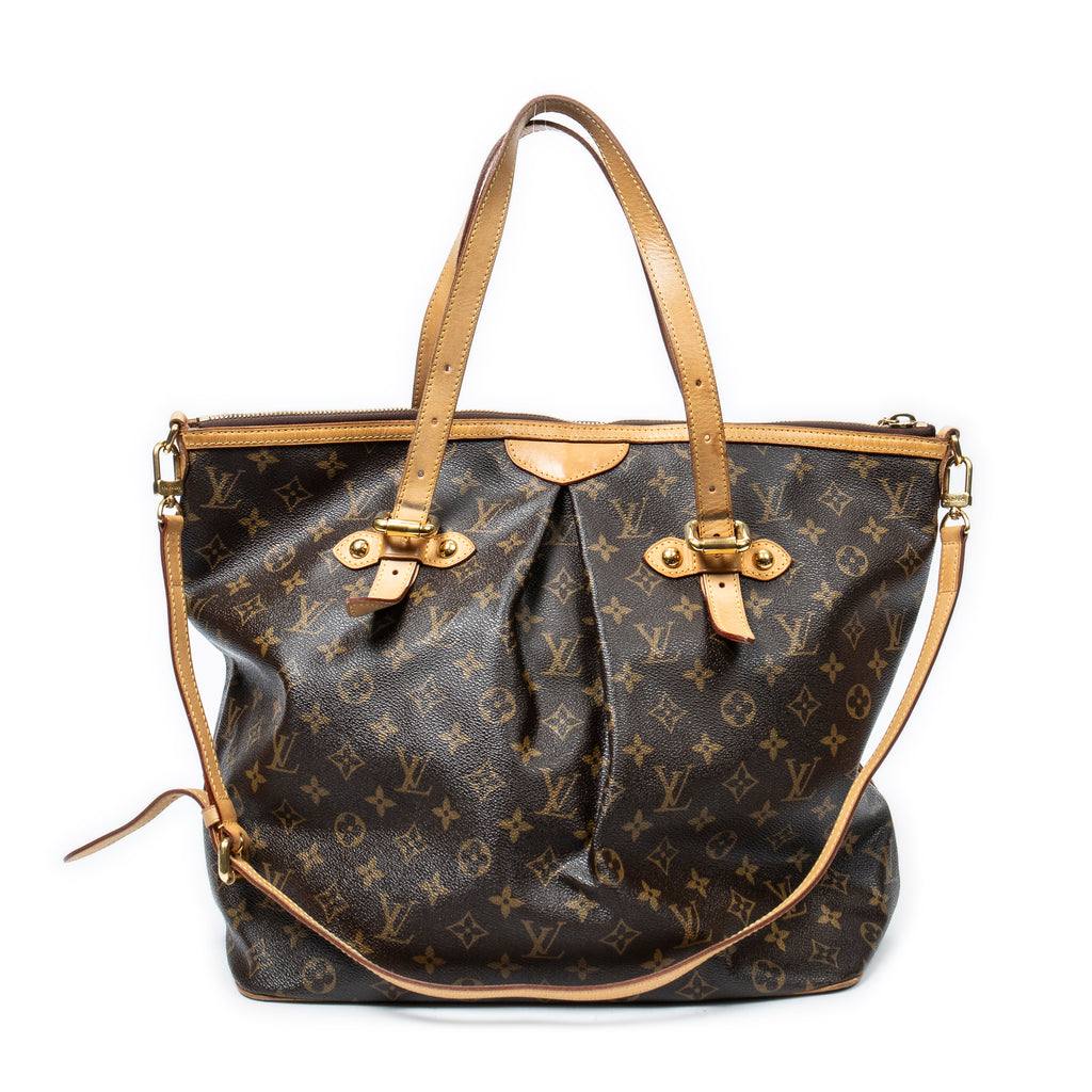 Shoulder Bag Palermo GM Brown Monogram Canvas