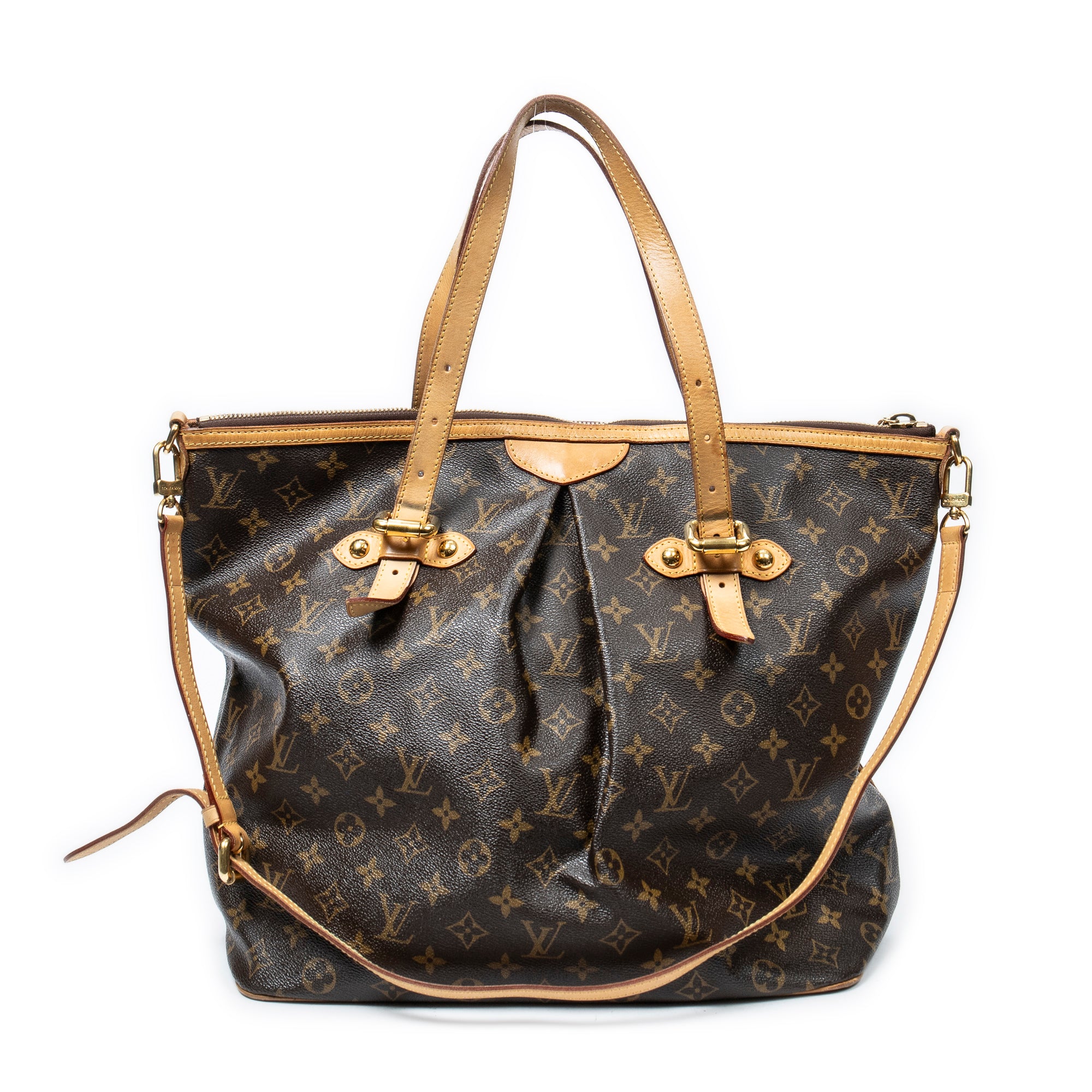 Shoulder Bag Palermo GM Brown Monogram Canvas