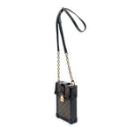Shoulder Bag Vertical Trunk Pochette Brown Monogram Canvas