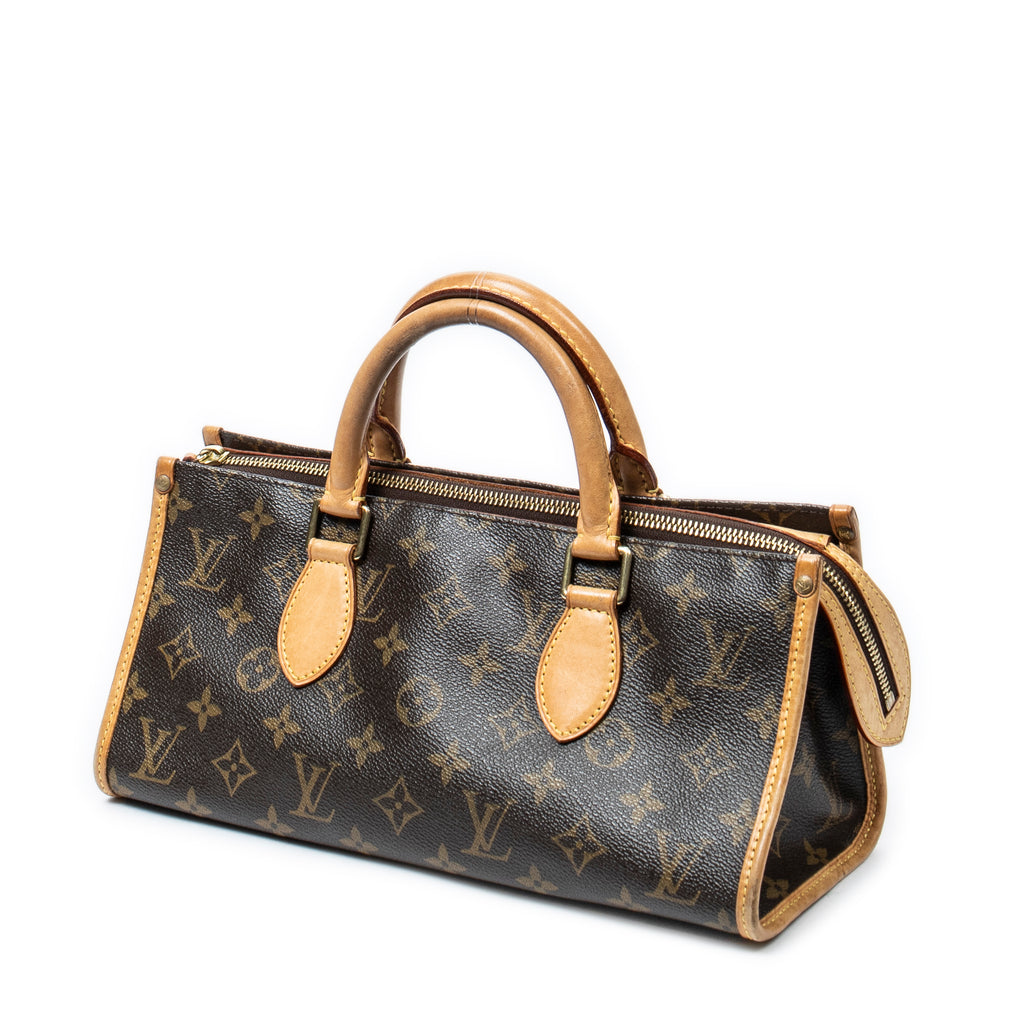 Handbag Popincourt Long Brown Monogram Canvas