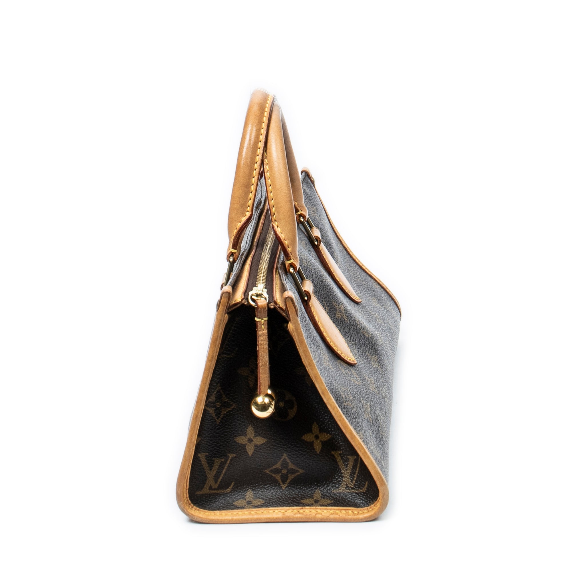 Handbag Popincourt Long Brown Monogram Canvas