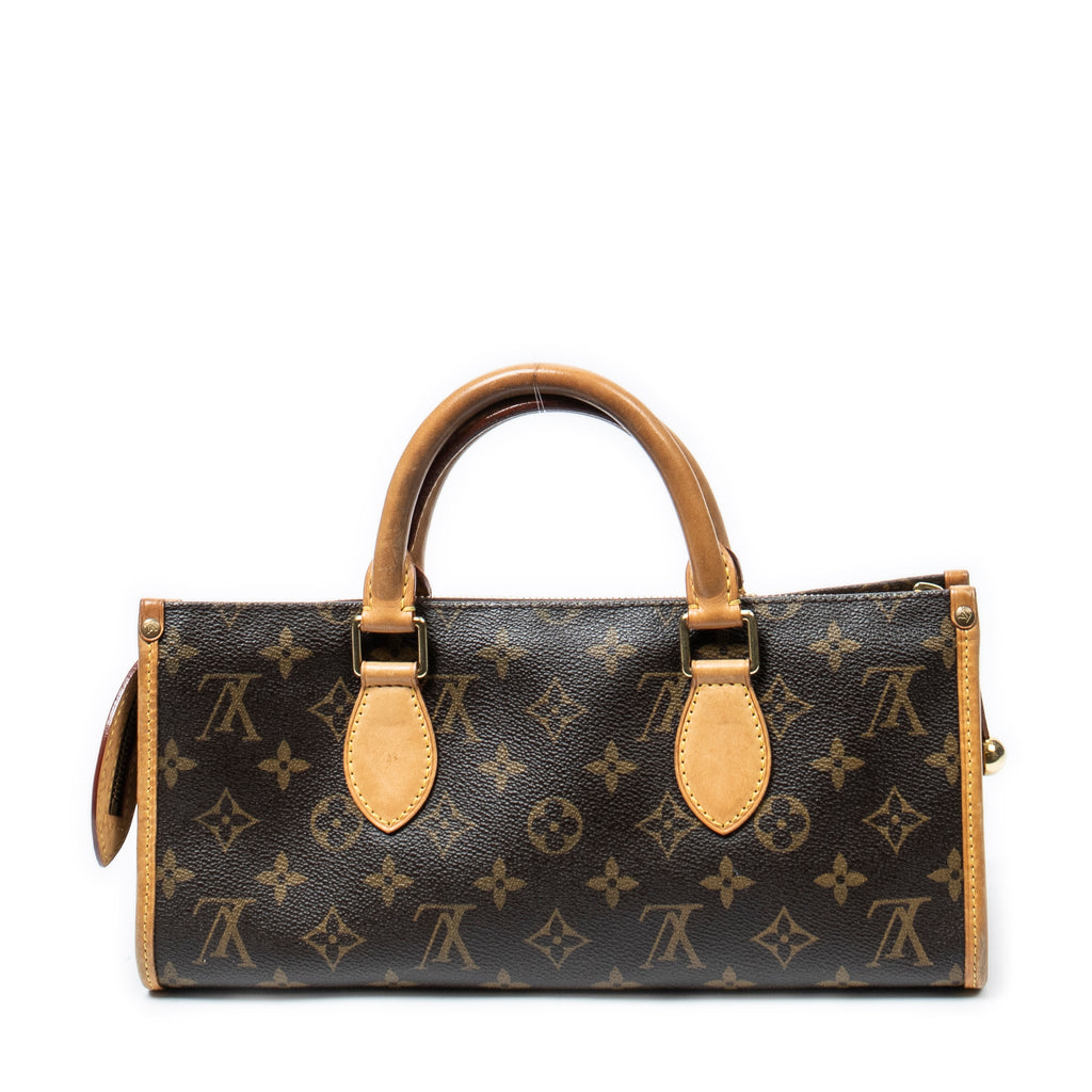 Handbag Popincourt Long Brown Monogram Canvas