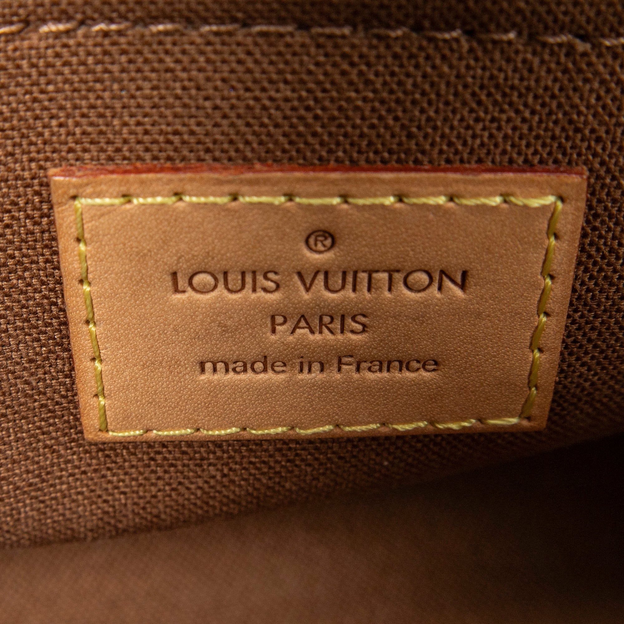 Handbag Popincourt Long Brown Monogram Canvas