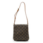 Shoulder Bag Musette Salsa Brown Monogram Canvas