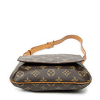 Shoulder Bag Musette Salsa Brown Monogram Canvas