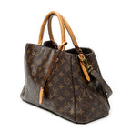 Shoulder Bag Montaigne MM Brown Monogram Canvas