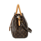 Shoulder Bag Montaigne MM Brown Monogram Canvas