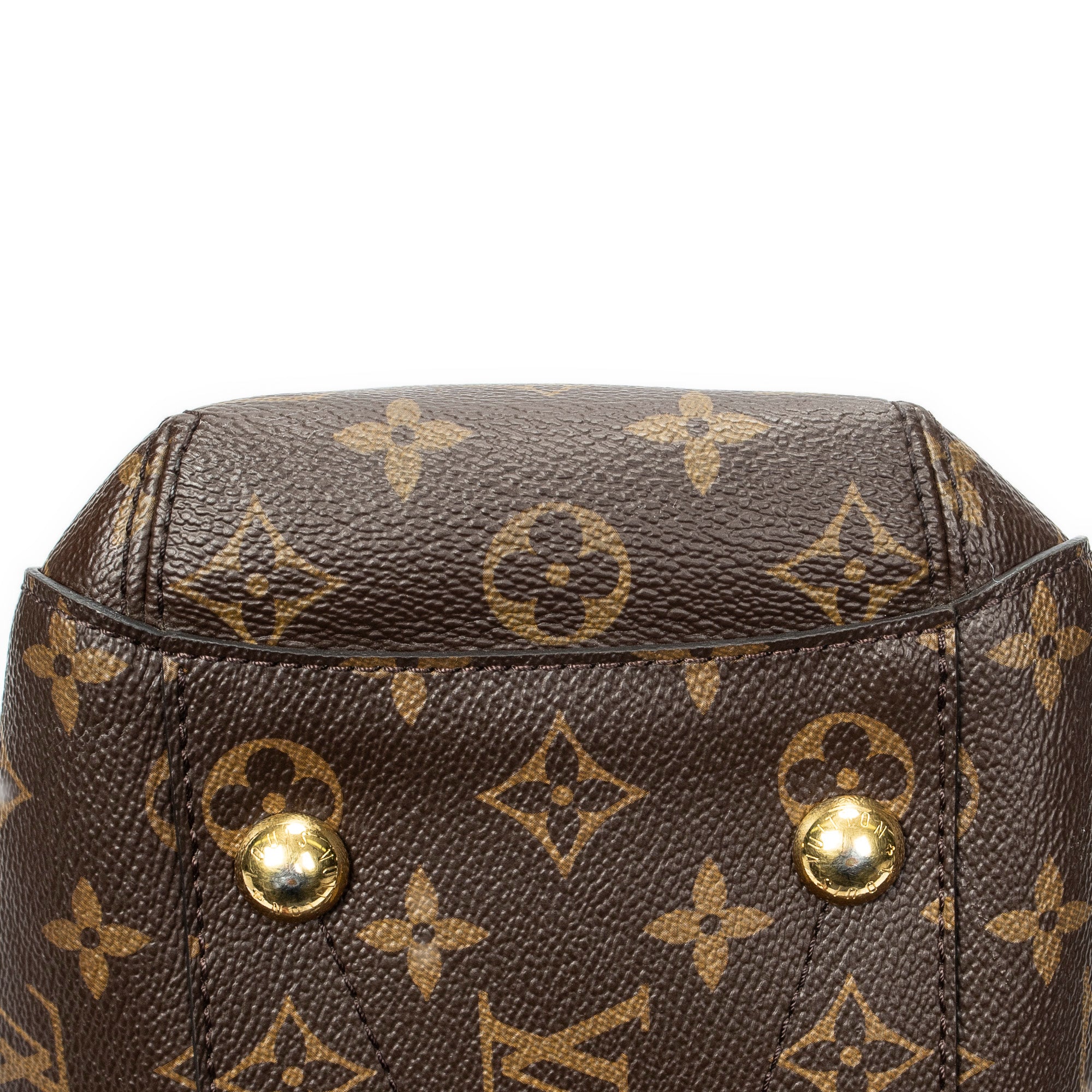 Shoulder Bag Montaigne MM Brown Monogram Canvas