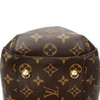 Shoulder Bag Montaigne MM Brown Monogram Canvas
