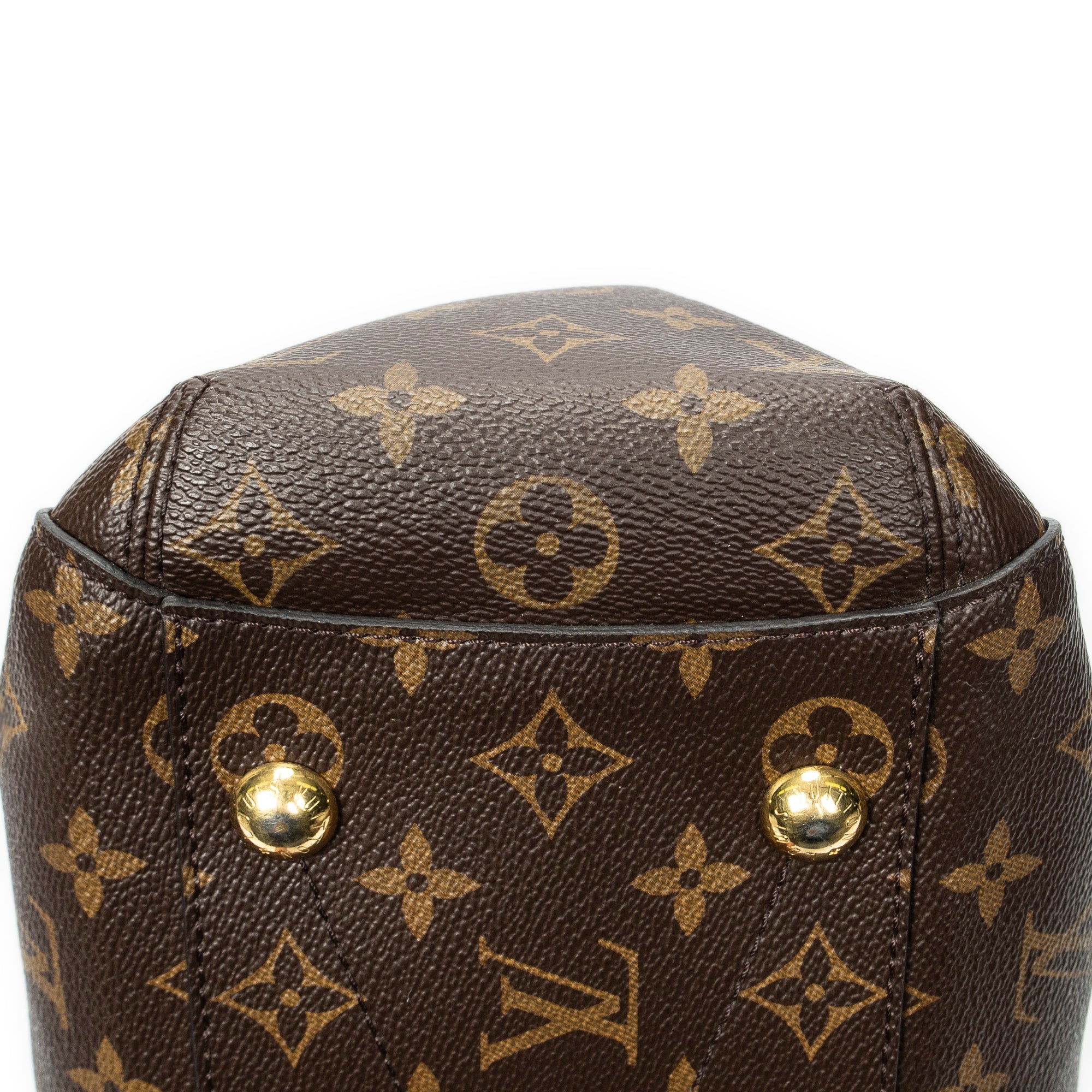 Shoulder Bag Montaigne MM Brown Monogram Canvas