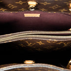 Shoulder Bag Montaigne MM Brown Monogram Canvas