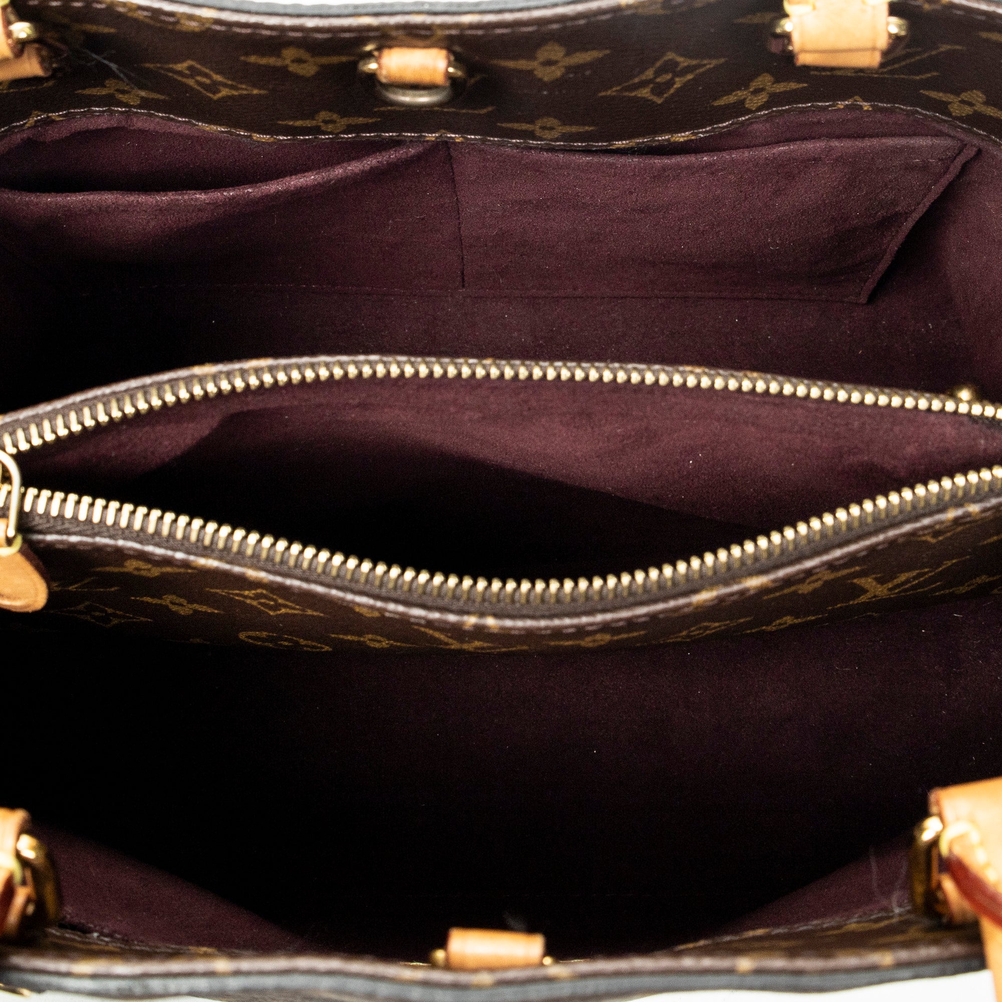 Shoulder Bag Montaigne MM Brown Monogram Canvas