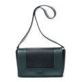 Shoulder Bag Medium Frame Crossbody Navy Calfskin Leather