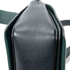 Shoulder Bag Medium Frame Crossbody Navy Calfskin Leather