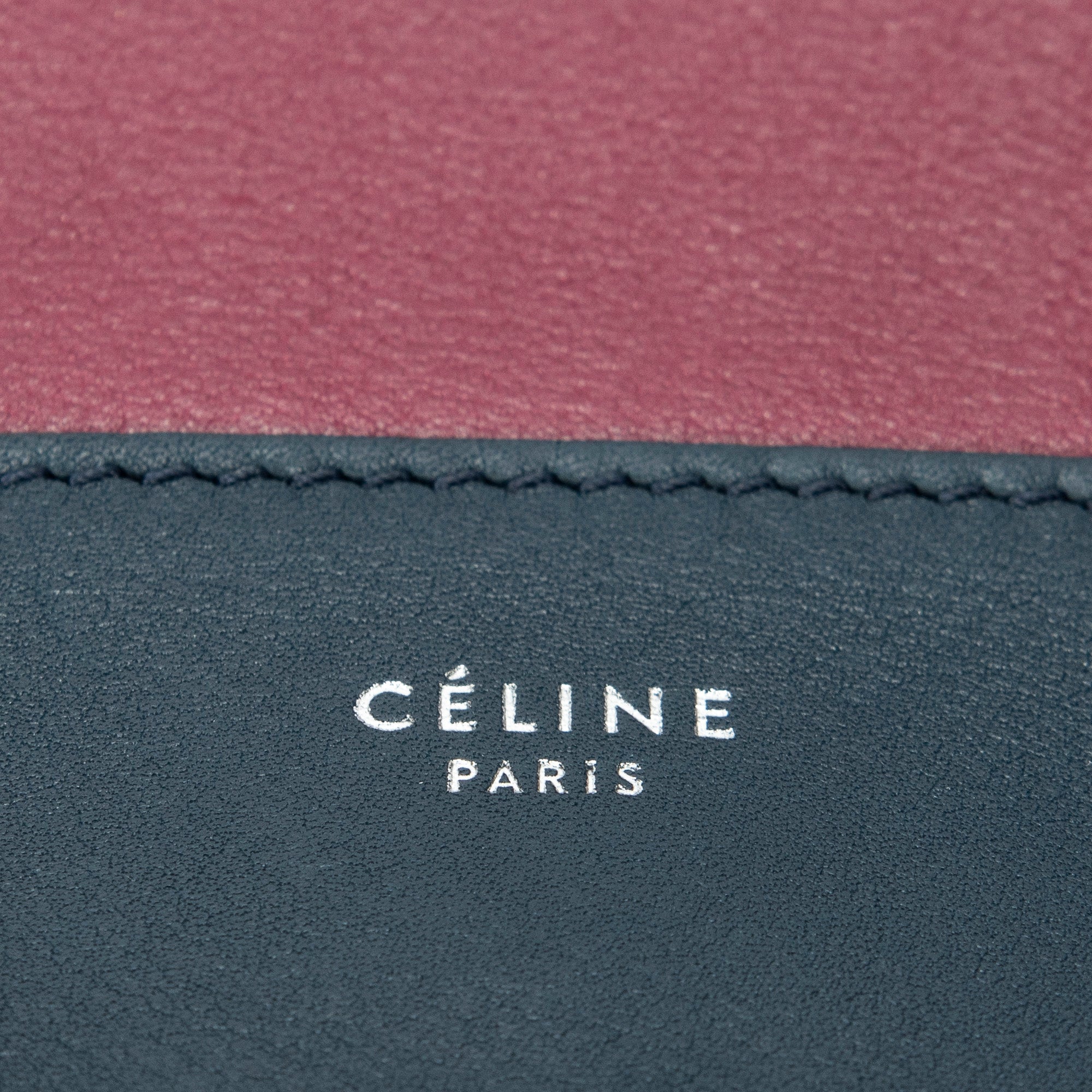 Shoulder Bag Medium Frame Crossbody Plum Calfskin Leather