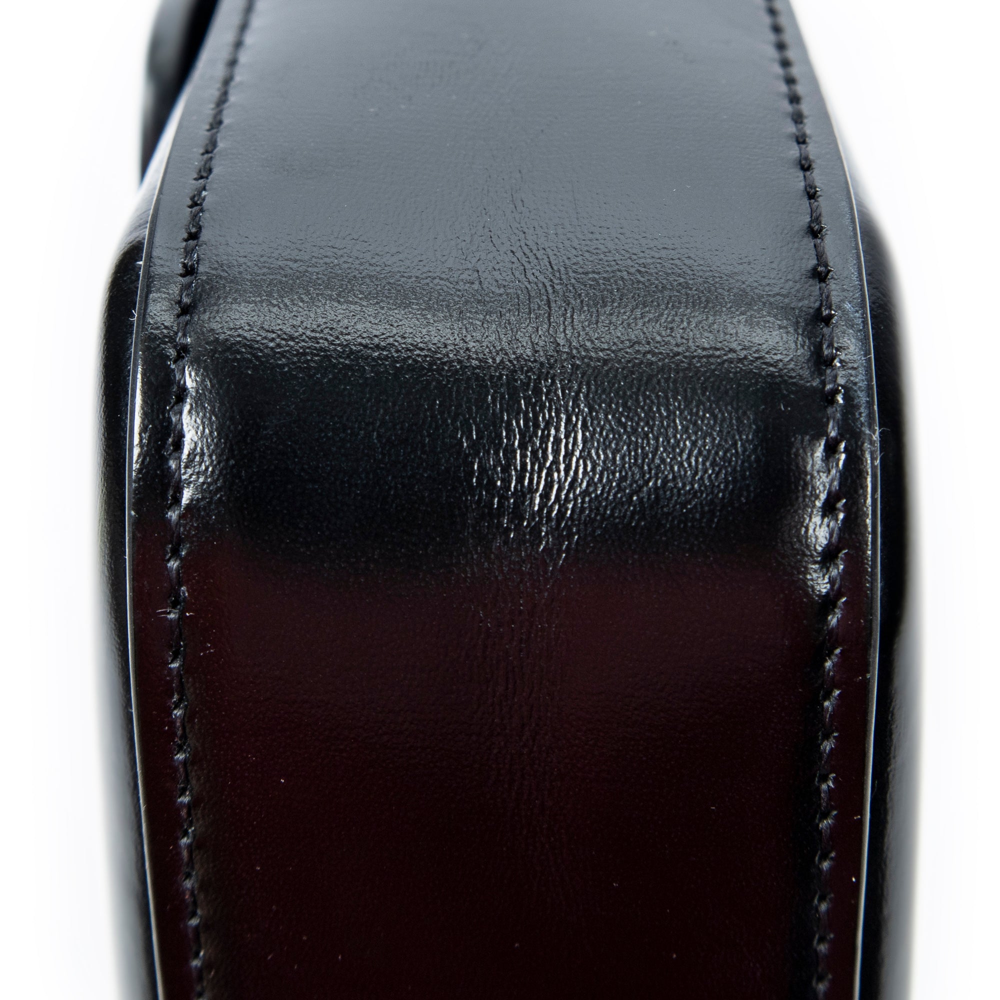 Shoulder Bag Claude Black Smooth Calfskin Leather