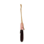 Shoulder Bag Envelope Wallet on Chain Burgundy Calfskin Leather