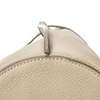 Shoulder Bag Nano Bucket Big Bag Greige Grained Calfskin Leather