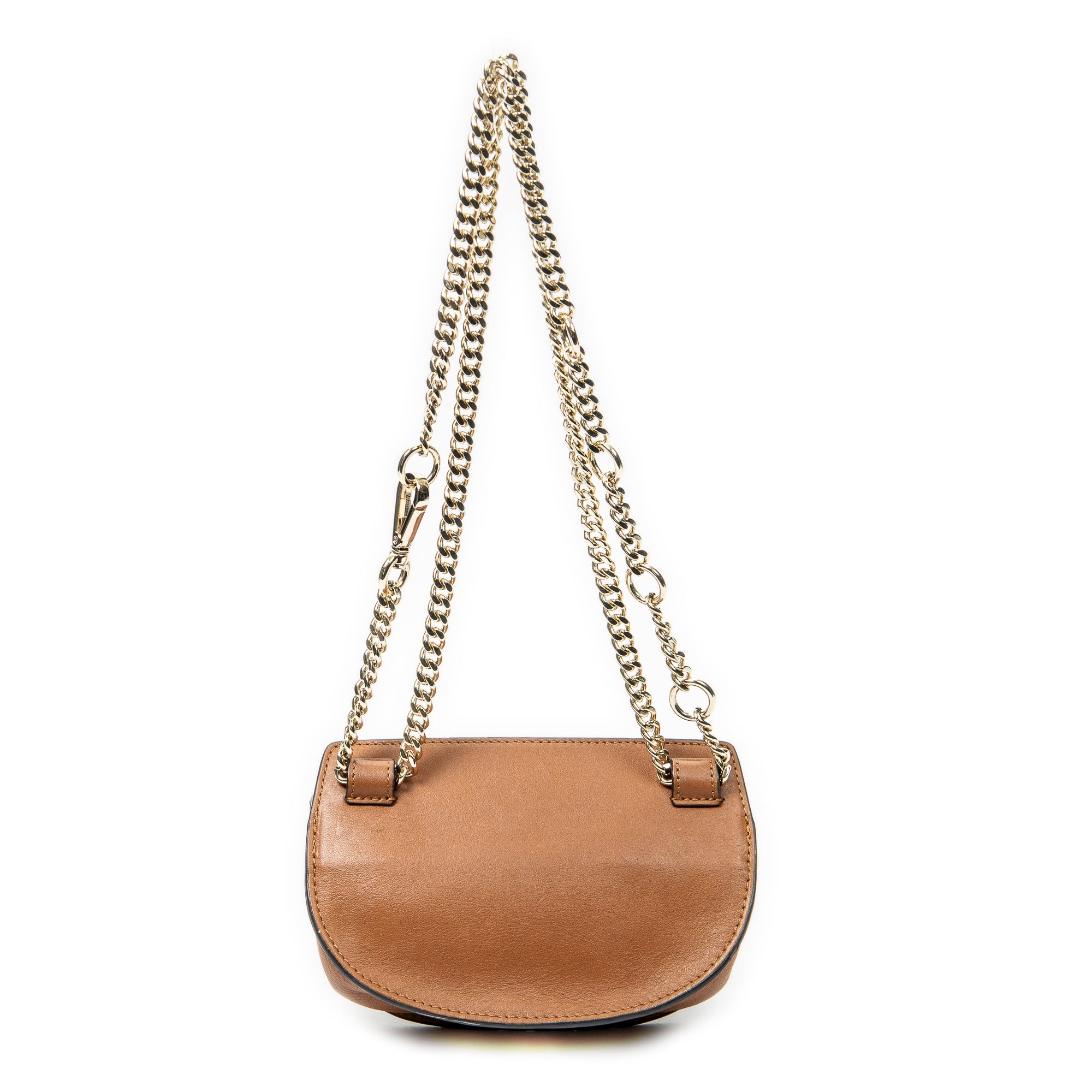 Shoulder Bag Georgia Convertible Belt Bag Brown Quilted Calfskin Leather