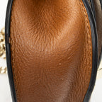 Shoulder Bag Georgia Convertible Belt Bag Brown Quilted Calfskin Leather