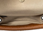 Shoulder Bag Georgia Convertible Belt Bag Brown Quilted Calfskin Leather