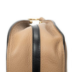Shoulder Bag Medium Hayley Hobo Tan Grained Calfskin Leather