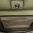 Shoulder Bag Mini Faye Chain Bag Beige Calfskin Leather