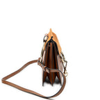 Shoulder Bag Small Faye Bracelet Bag Brown Calfskin Leather