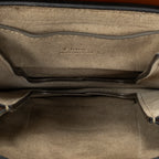 Shoulder Bag Small Faye Bracelet Bag Brown Calfskin Leather