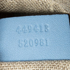 Shoulder Bag Mini Bree Crossbody Light Blue Microguccissima Leather