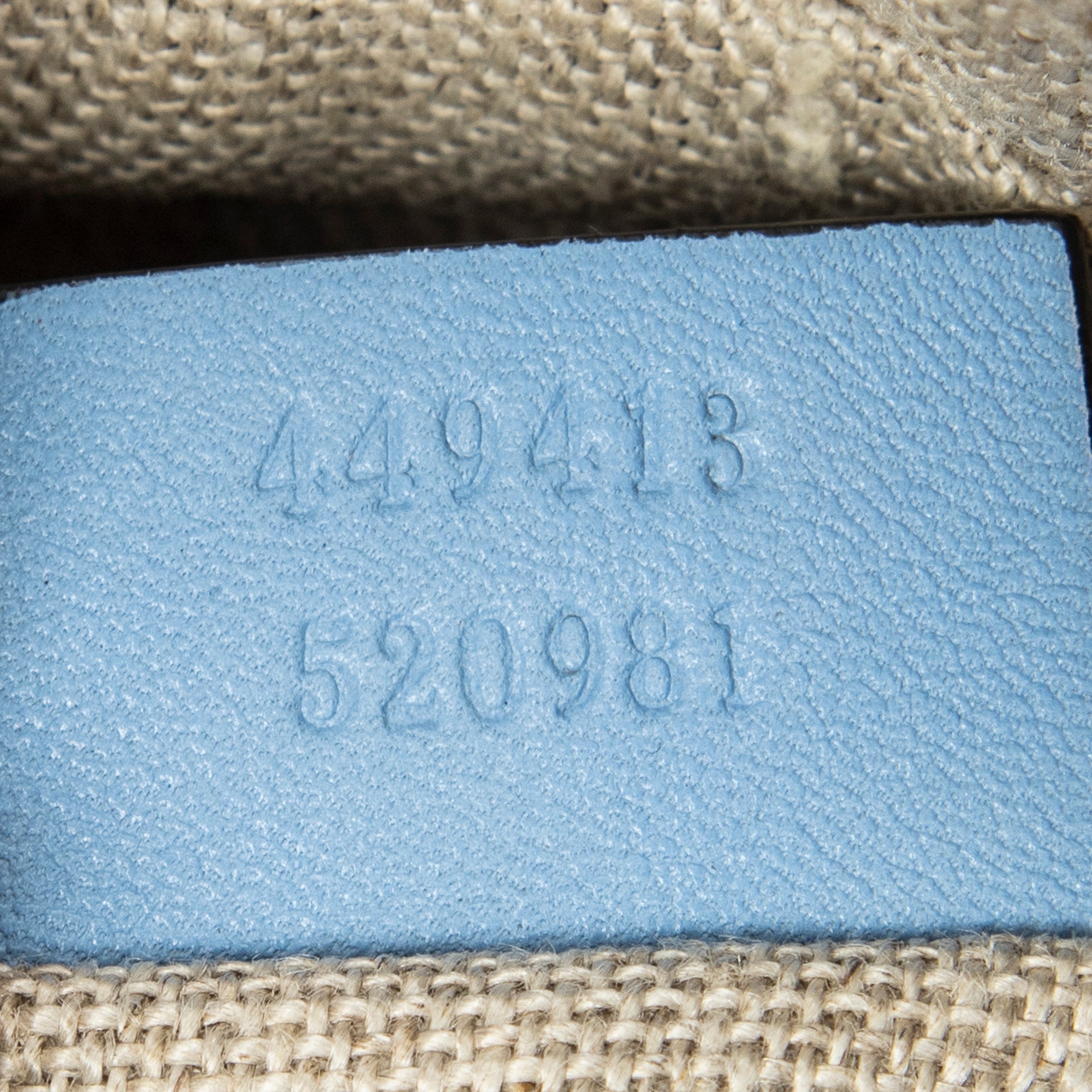 Shoulder Bag Mini Bree Crossbody Light Blue Microguccissima Leather