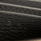 Shoulder Bag Betty Chain Wallet Grey Grained Calfskin Leather